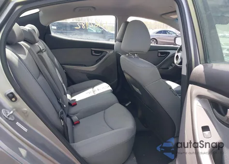 2011 Hyundai Elantra Gls Pzev from USA, damaged, VIN KMHDH4AE5BU131654